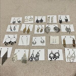 Assorted Statement Earrings Collection